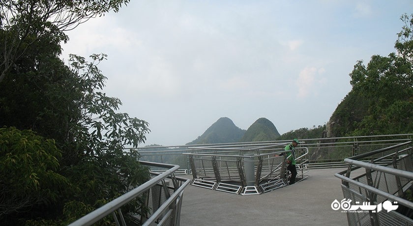  پل آسمان شهر مالزی کشور لنکاوی