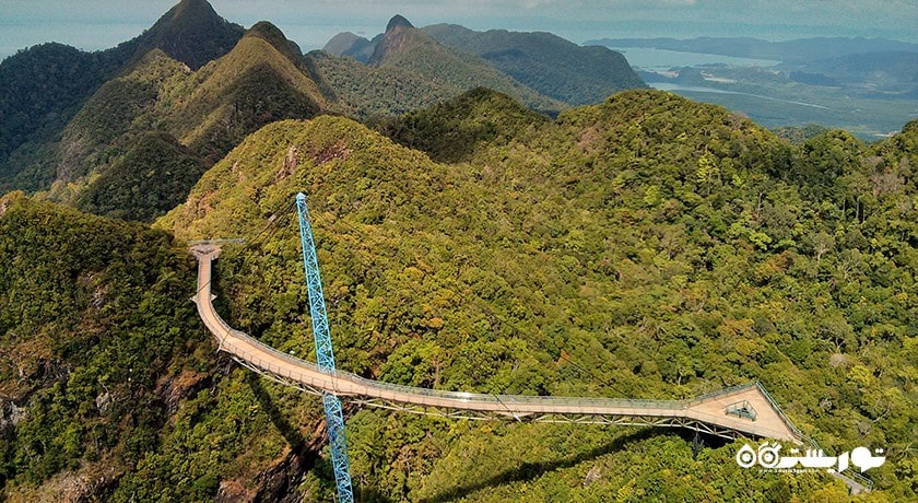  پل آسمان شهر مالزی کشور لنکاوی