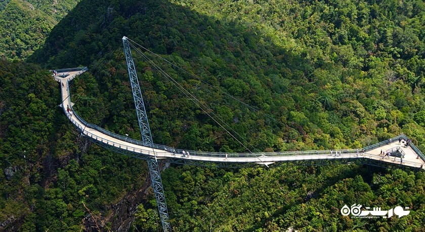  پل آسمان شهر مالزی کشور لنکاوی