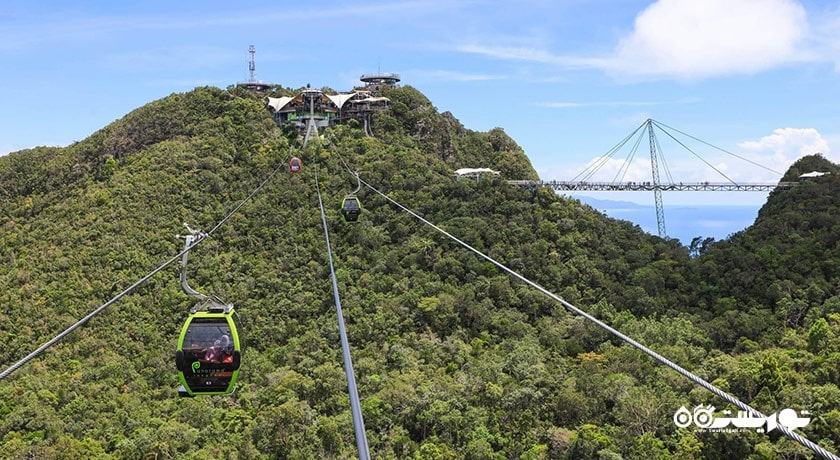 سرگرمی تله کابین لنکاوی شهر مالزی کشور لنکاوی