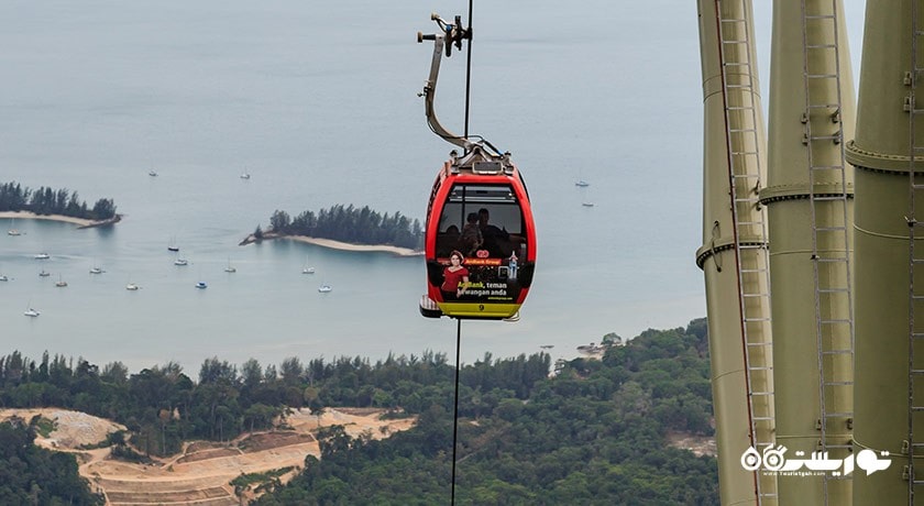سرگرمی تله کابین لنکاوی شهر مالزی کشور لنکاوی