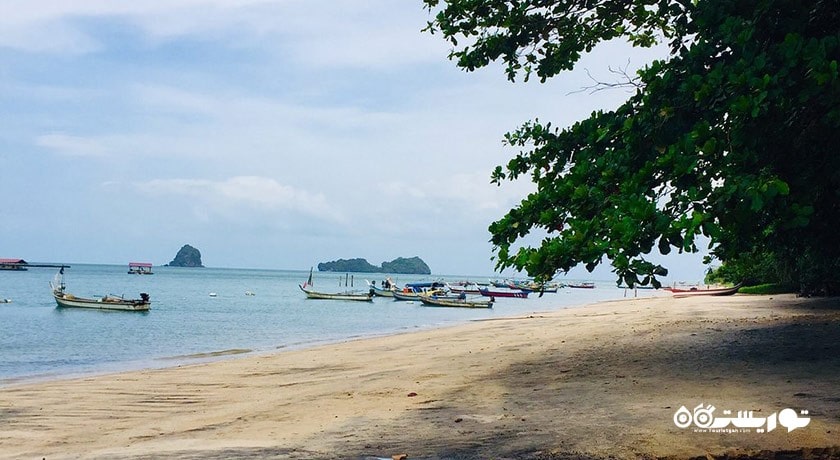سرگرمی ساحل بلک سند شهر مالزی کشور لنکاوی