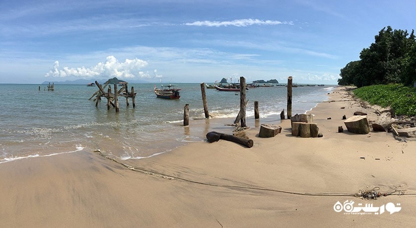 سرگرمی ساحل بلک سند شهر مالزی کشور لنکاوی