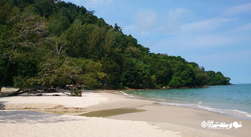 سرگرمی ساحل پانتای پاسیر تنکوراک شهر مالزی کشور لنکاوی