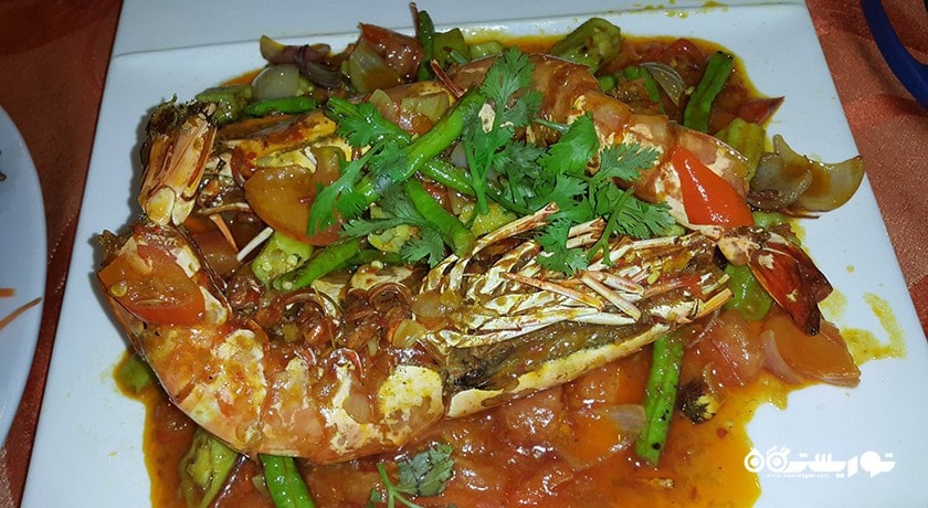 رستوران رستوران غذاهای دریایی تنگ لانگ گوان شهر لنکاوی 