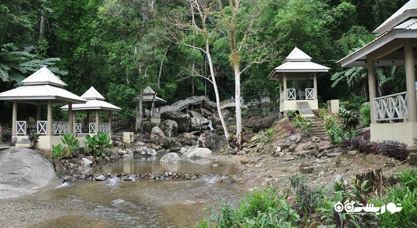  آبشارهای دوریان پرانگین شهر مالزی کشور لنکاوی