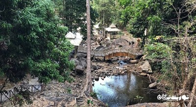  آبشارهای دوریان پرانگین شهر مالزی کشور لنکاوی