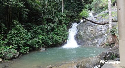  آبشارهای دوریان پرانگین شهر مالزی کشور لنکاوی