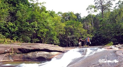  آبشارهای تلاگا توجو شهر مالزی کشور لنکاوی