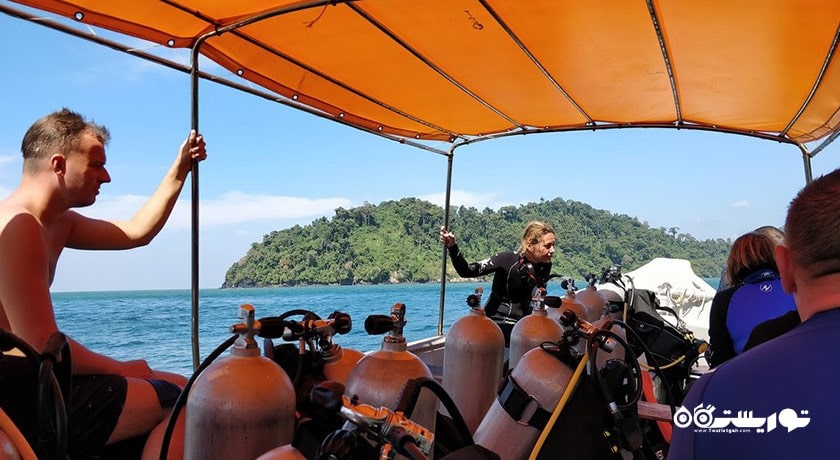 سرگرمی غواصی در لنکاوی شهر مالزی کشور لنکاوی