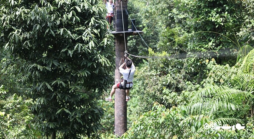 سرگرمی اسکای ترکس ادونچر شهر مالزی کشور لنکاوی