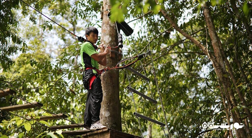 سرگرمی اسکای ترکس ادونچر شهر مالزی کشور لنکاوی