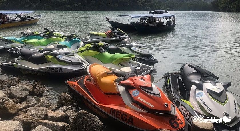 سرگرمی جت اسکی در لنکاوی شهر مالزی کشور لنکاوی