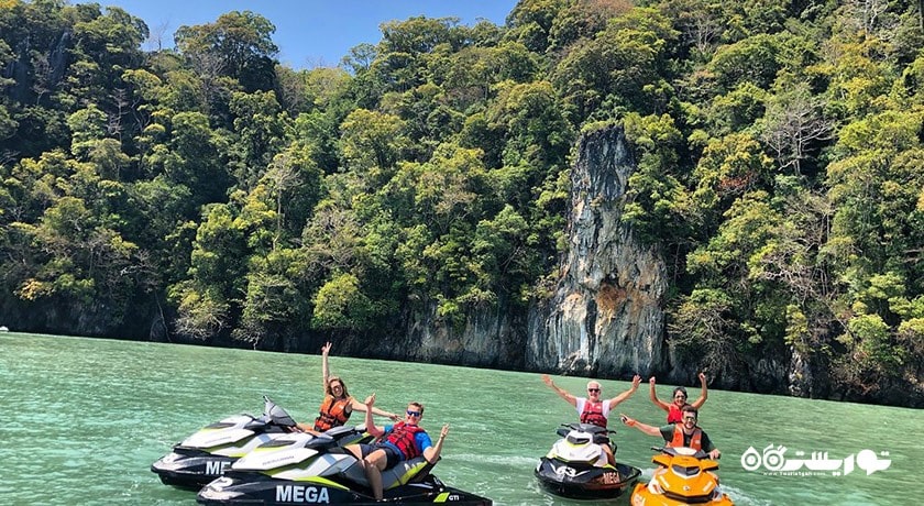 سرگرمی جت اسکی در لنکاوی شهر مالزی کشور لنکاوی