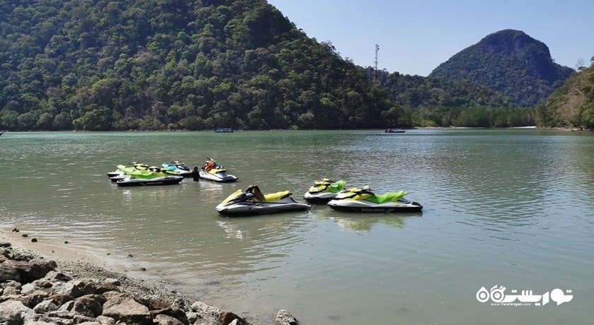 سرگرمی جت اسکی در لنکاوی شهر مالزی کشور لنکاوی