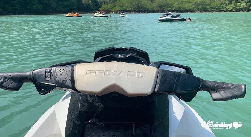 سرگرمی جت اسکی در لنکاوی شهر مالزی کشور لنکاوی