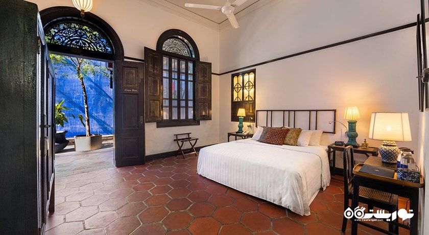  عمارت آبی شهر مالزی کشور پنانگ