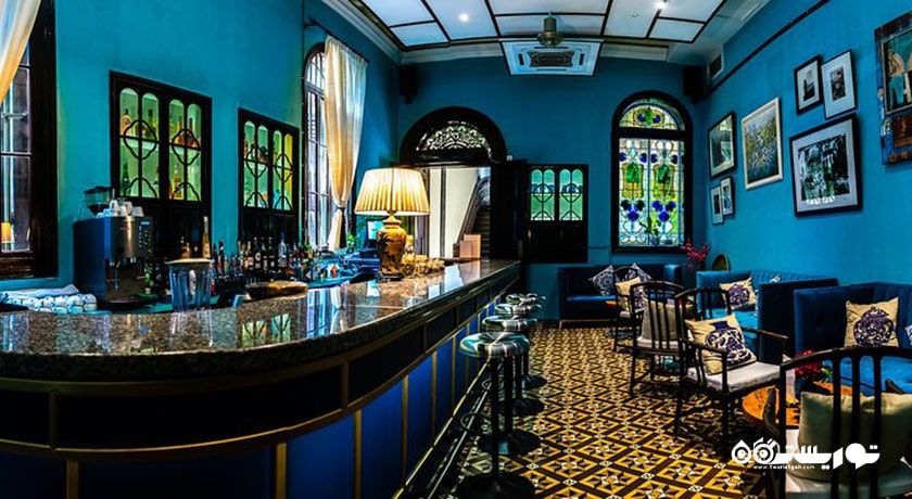  عمارت آبی شهر مالزی کشور پنانگ