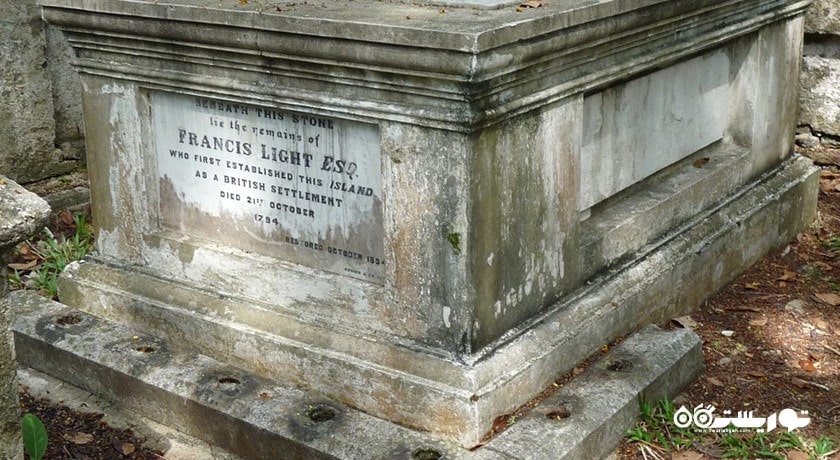  گورستان پروتستان شهر مالزی کشور پنانگ