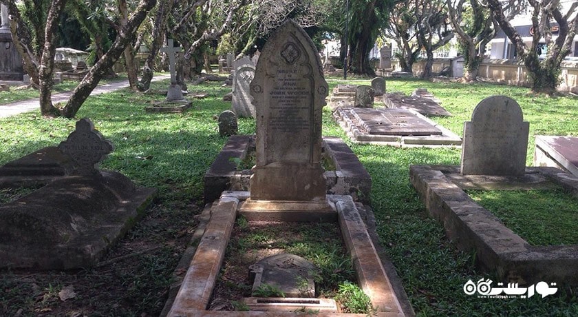  گورستان پروتستان شهر مالزی کشور پنانگ