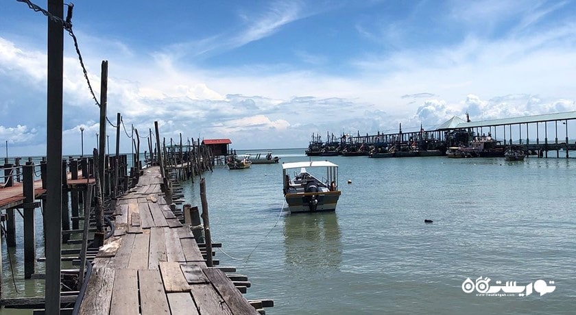 سرگرمی ساحل میمون شهر مالزی کشور پنانگ