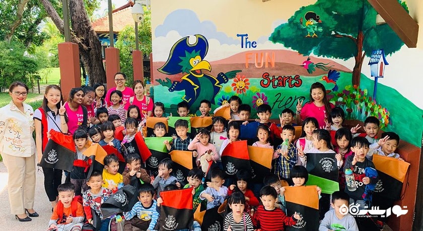 سرگرمی پارک موضوعی ادونچر زون شهر مالزی کشور پنانگ