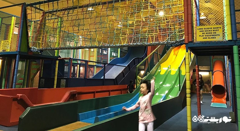 سرگرمی پارک موضوعی ادونچر زون شهر مالزی کشور پنانگ