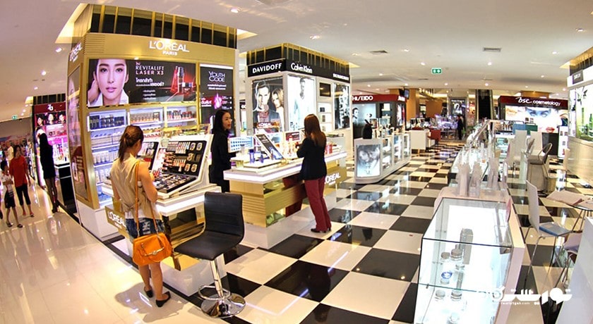 مرکز خرید مرکز خرید رابینسون بانگراک شهر تایلند کشور بانکوک