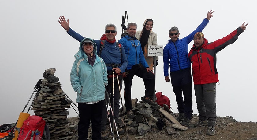 کوه مهرچال -  شهر اوشان، فشم و میگون