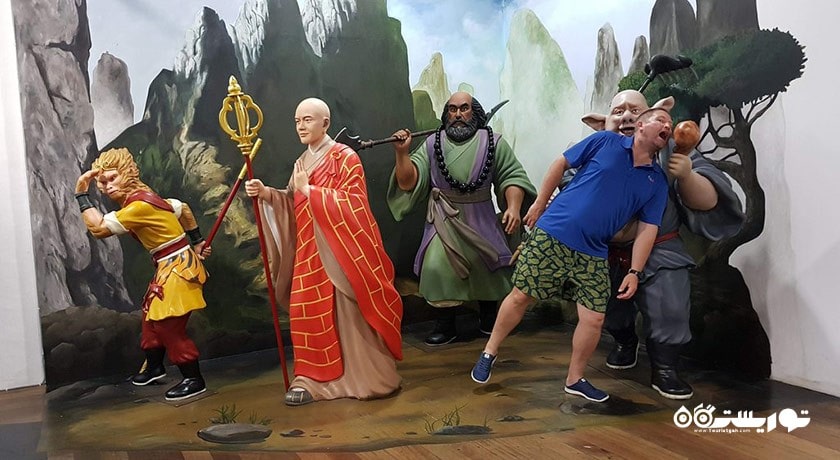  موزه هنر ترفند سه بعدی پنانگ شهر مالزی کشور پنانگ