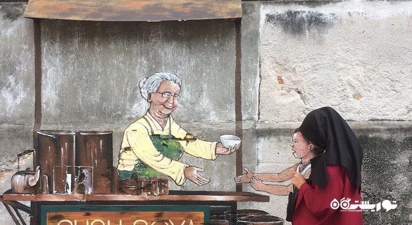  موزه هنر ترفند سه بعدی پنانگ شهر مالزی کشور پنانگ