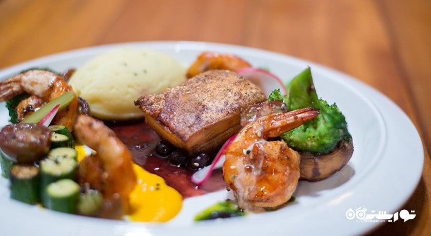 رستوران کافه د بوک ساندویچ شهر پنانگ 