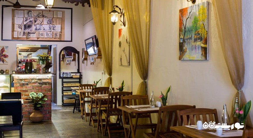 رستوران کافه د بوک ساندویچ شهر پنانگ 