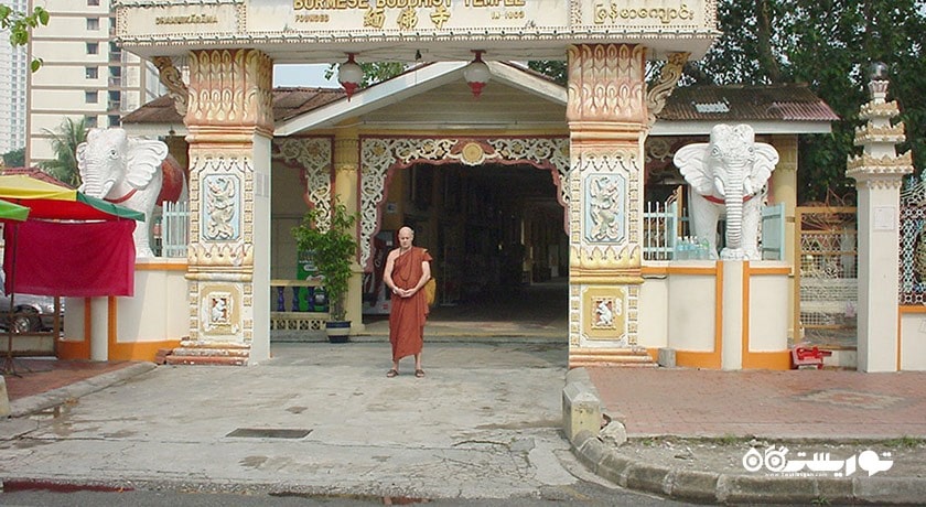 معبد برمه ای دارمیکاراما -  شهر پنانگ