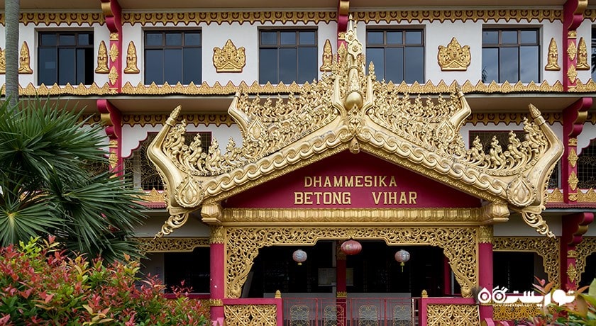 معبد برمه ای دارمیکاراما -  شهر پنانگ