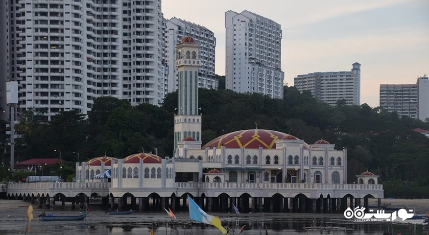  مسجد شناور پنانگ شهر مالزی کشور پنانگ