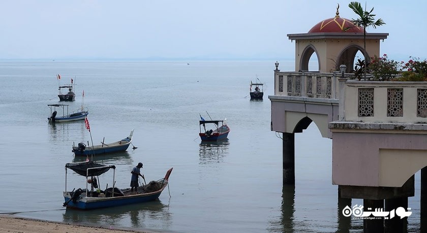  مسجد شناور پنانگ شهر مالزی کشور پنانگ