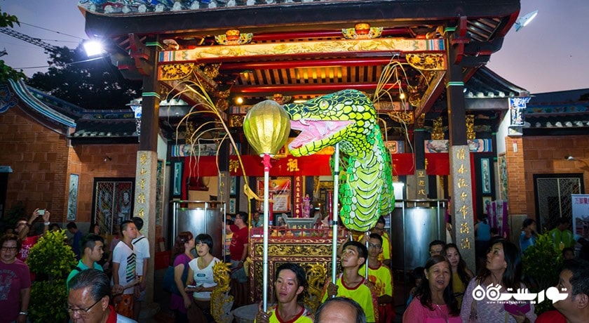  معبد مار پنانگ شهر مالزی کشور پنانگ