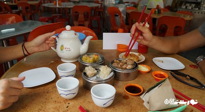 سرگرمی تور غذاهای خیابانی در پنانگ شهر مالزی کشور پنانگ