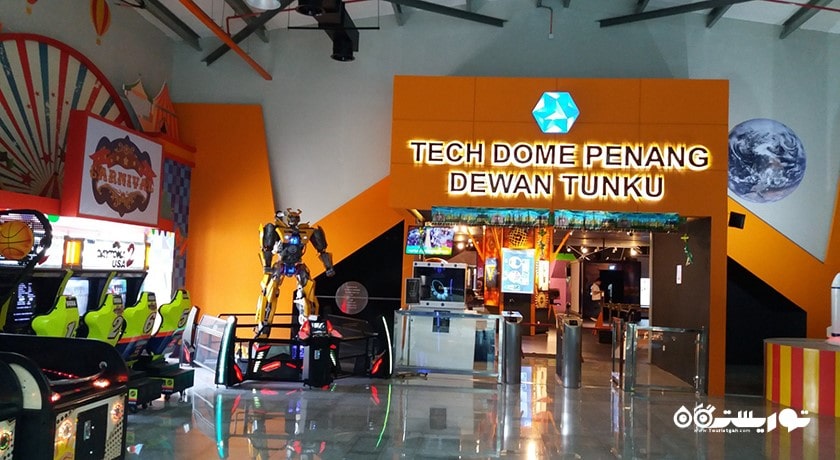 مرکز خرید مرکز خرید کومتار پنانگ شهر مالزی کشور پنانگ