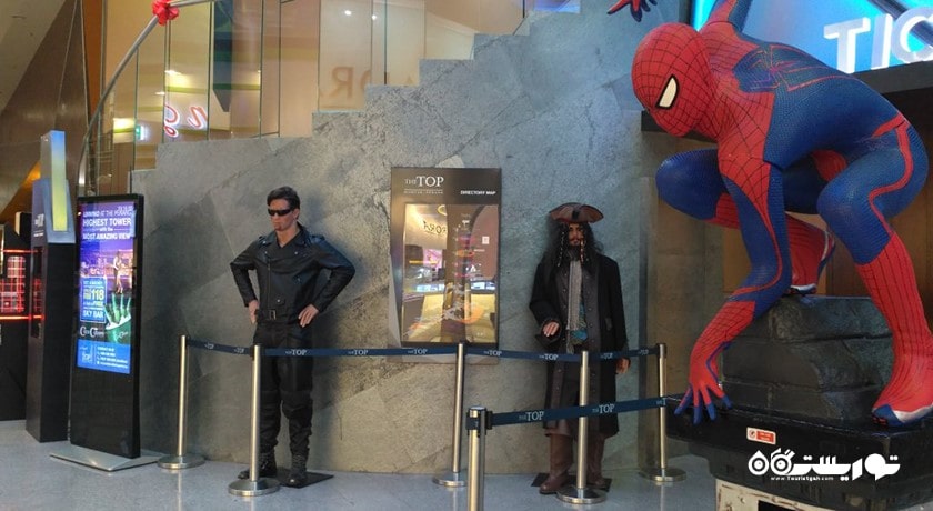 مرکز خرید مرکز خرید کومتار پنانگ شهر مالزی کشور پنانگ