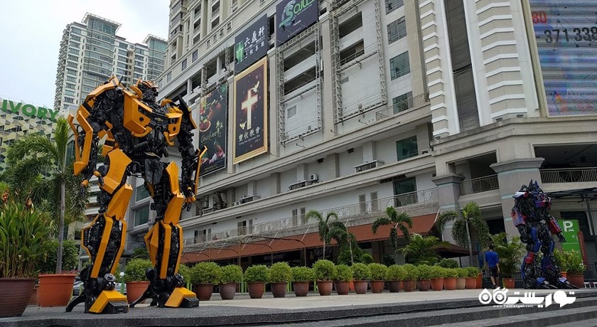 مرکز خرید مرکز خرید پنانگ تایمز اسکوئر شهر مالزی کشور پنانگ