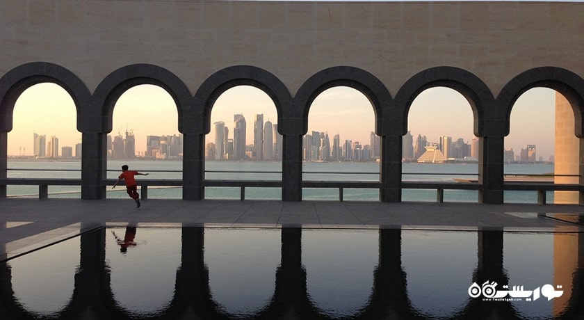  موزه هنر اسلامی دوحه شهر قطر کشور دوحه