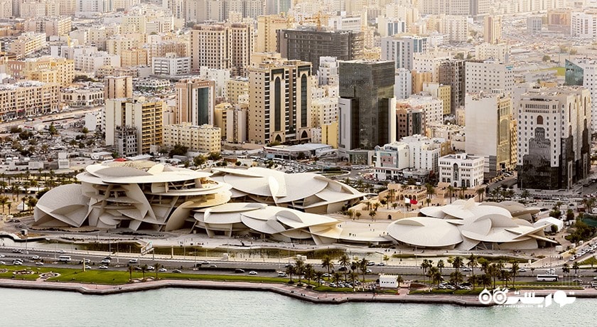  موزه ملی قطر شهر قطر کشور دوحه
