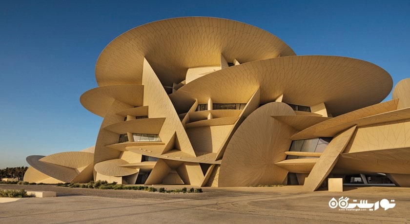  موزه ملی قطر شهر قطر کشور دوحه