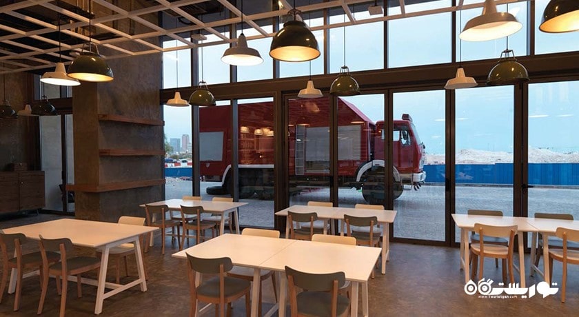  گالری هنری ایستگاه آتشنشانی شهر قطر کشور دوحه