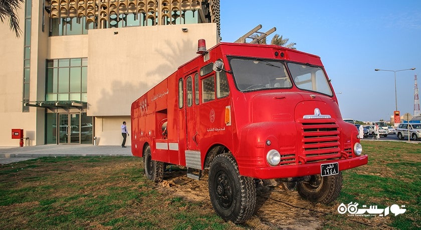  گالری هنری ایستگاه آتشنشانی شهر قطر کشور دوحه