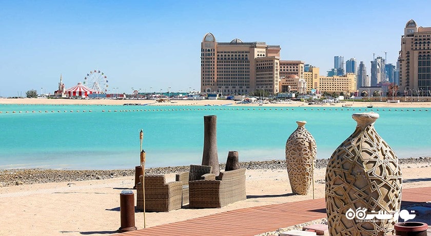سرگرمی ساحل کاتارا شهر قطر کشور دوحه