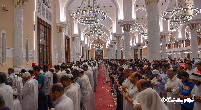  مسجد جامع ایالتی (مسجد امام محمد بن عبدالوهاب) شهر قطر کشور دوحه