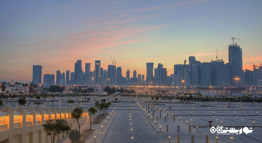  مسجد جامع ایالتی (مسجد امام محمد بن عبدالوهاب) شهر قطر کشور دوحه